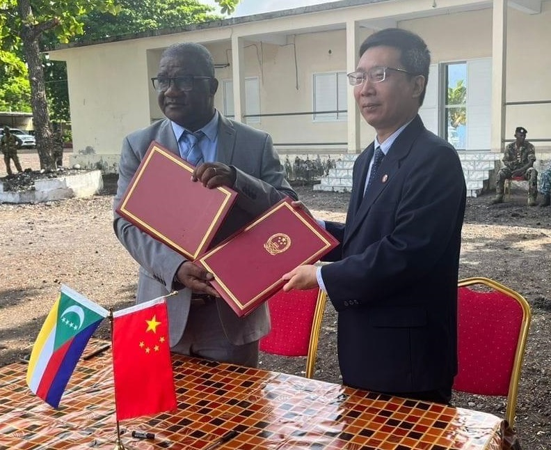 image Elections 2024 : La Chine appuie les Comores en matériels électoraux